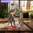 thumbnail image 4 of Revolving acrylic display featuring a captivating depiction of Fallen Angels and Lucifer, ideal for art enthusiasts and collectors, 4 of 6