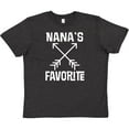 thumbnail image 3 of Inktastic Nanas Favorite Grandson Youth T-Shirt, 3 of 5
