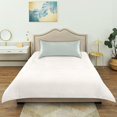 thumbnail image 6 of Dailycode Satin Pillow Case Queen Silk Pillow Cover for Hair and Skin Envelope Closure Pale Green 20"x30", 6 of 9