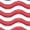 DESERT PINK, variant on - American Flag - Girl's Fitted Short Sleeve Tee