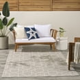 thumbnail image 4 of Nourison Horizon Indoor/Outdoor 5' x 7' Grey Modern Rug, 4 of 11