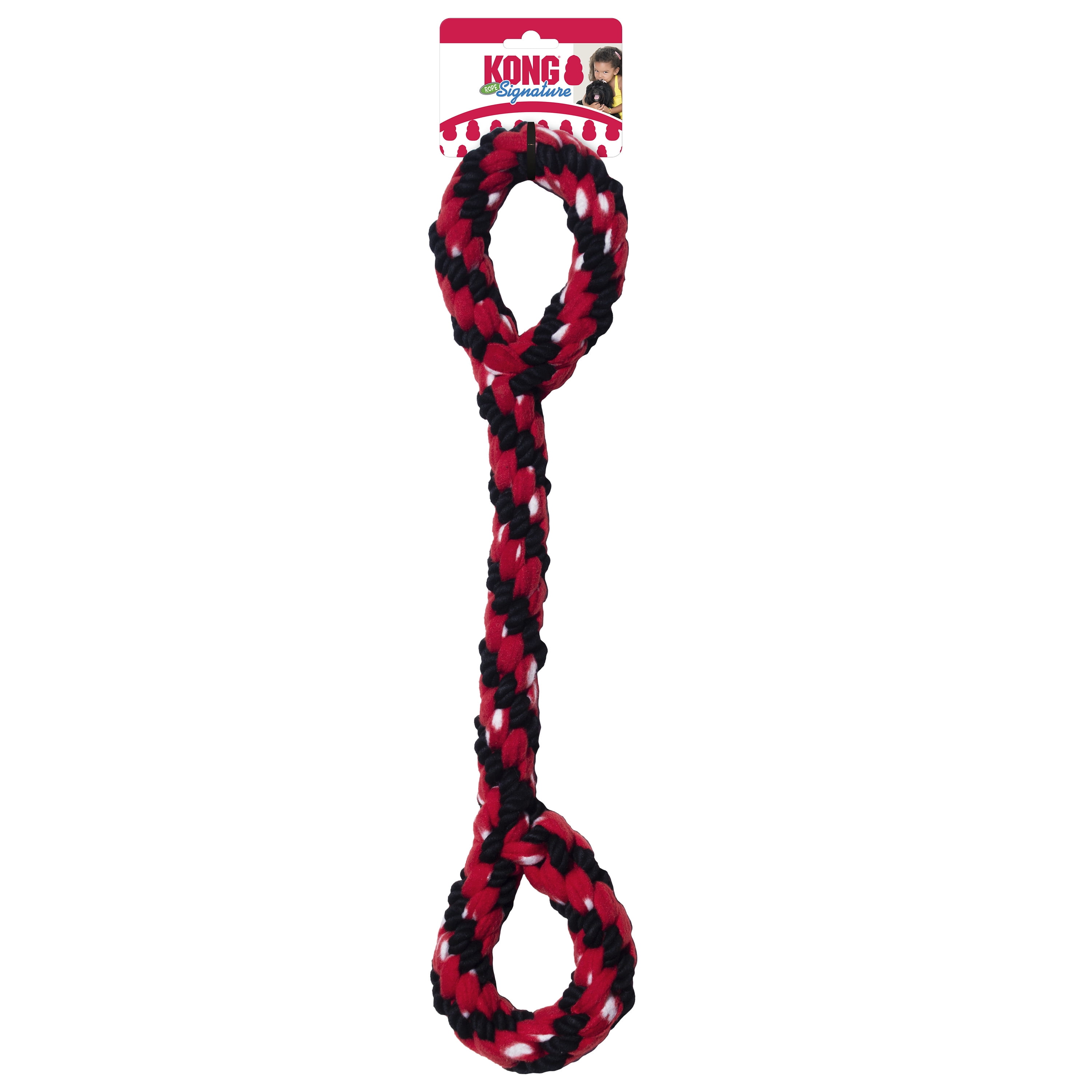 KONG® Signature Rope Double Tug Dog Toy, Large