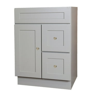 24 X 18 Shaker Grey Bathroom Vanity