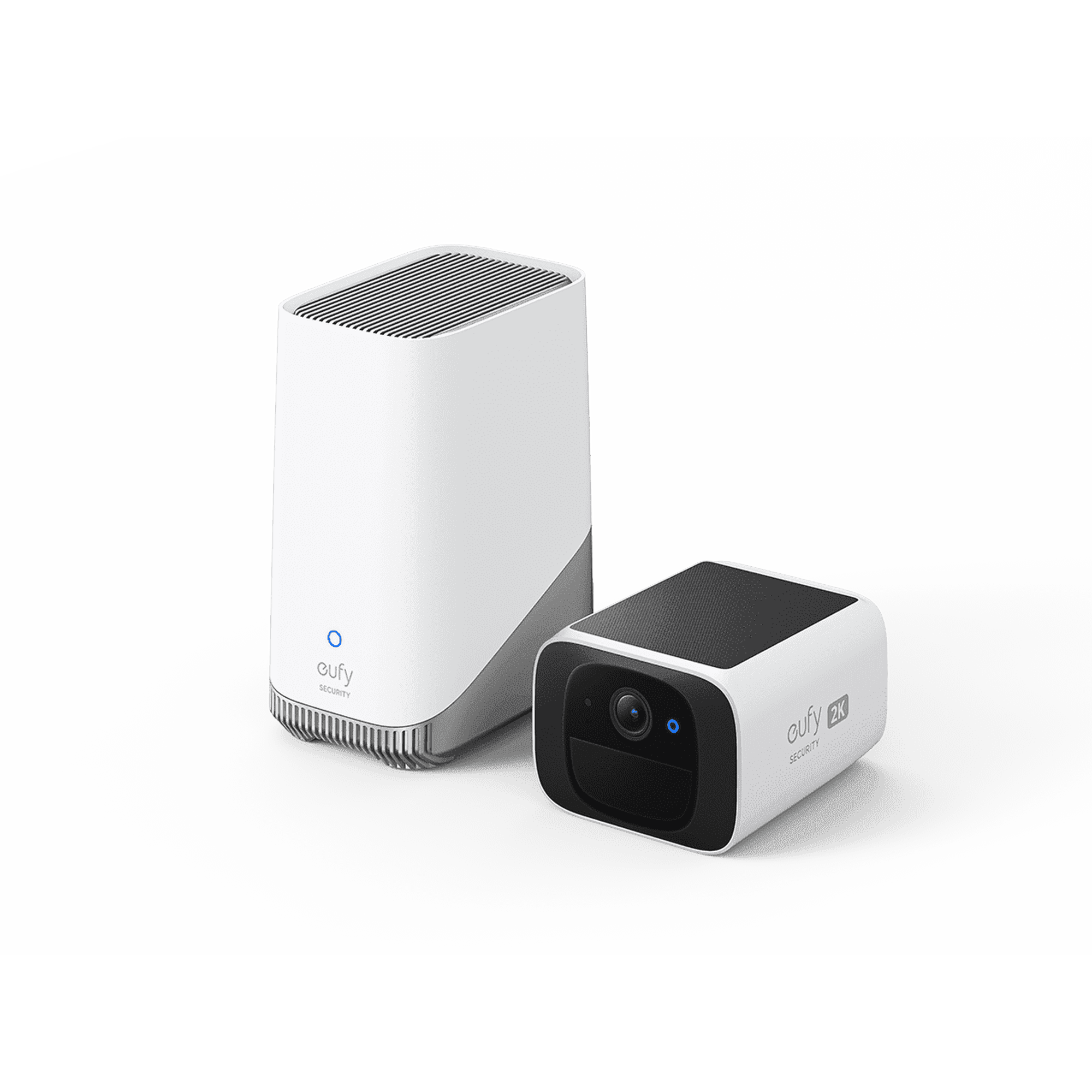 eufy Security SoloCam S220, Wireless Outdoor Camera, Solar Camera, Battery Camera, 2K camera, with HomeBase S380 (HomeBase 3)