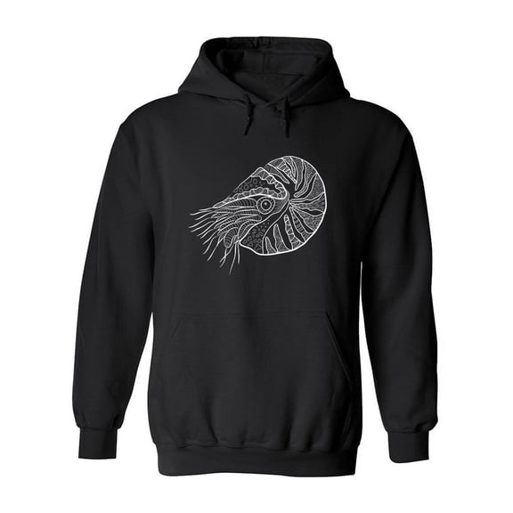 Nautilus Sketch Hoodie Women -Image by Shutterstock, Female 3X-Large