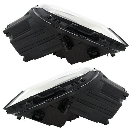 New Pair Of Headlights Compatible With Hyundai Kona Iron Man Edition Sport Utility 4-Door 1.6L 2018 2019 2020 2021 By Part Numbers Hy2503224 92102-J9120 92102J9120