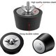 thumbnail image 3 of Paquete de 4 tapones de invierno para piscina de acero inoxidable de 51 mm con tuerca de acero inoxidable Kuyhfg Bienvenido a Kuyhfg, 3 of 5