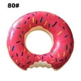 thumbnail image 2 of Doughnut Pool Float Inflatables Donut Pool Ring Donut Swimming Ring for Beach Pool, 2 of 5
