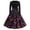 40# Navy, variant on Halloween Dresses for Women Adult Square Neck Long Sleeve Renaissance Gothic Style Dress For Themed Party Evening Occasions