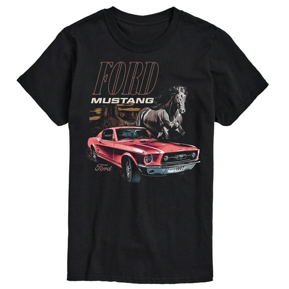 Ford - Mustang Horse - Men's Short Sleeve Graphic T-Shirt