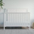 thumbnail image 3 of Child Craft Hampton 4-in-1 Convertible Crib, Flat Top Panel Design, 3 Mattress Heights, Matte White, 3 of 7