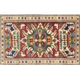 thumbnail image 1 of Ahgly Company Machine Washable Indoor Rectangle Traditional Chestnut Brown Area Rugs, 2' x 4', 1 of 7