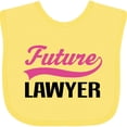 thumbnail image 3 of Inktastic Future Lawyer Boys or Girls Baby Bib, 3 of 4