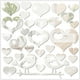 thumbnail image 1 of KAKOWELY Espejo de pared con forma de corazón y pájaros, decoración de espejo, adhesivo de pared acrílico, 1 of 3