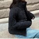 thumbnail image 5 of Abrigo de Chaqueta de Algodón Con Cuello Levantado de Longitud Media Gruesa Y Longitud Media de Mujer de Moda de Invierno Odeerbi ODB-6, 5 of 9