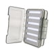 thumbnail image 2 of Caja de pesca con mosca, caja de señuelos de pesca, contenedor de herramientas de pesca de doble cara, almacenamiento Tipo A Gris, 2 of 9