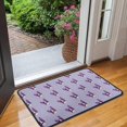 thumbnail image 2 of Purple Boston Terrier Puppy Door Rugs,Washable Non Slip Door Mats Indoor,Decorative Door Mats,Entry Mat Indoor for Entrance,Bedroom,Kitchen,Bathroom,30"x17", 2 of 6