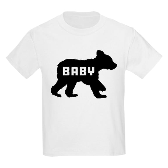 CafePress - Baby Bear Kids Light T Shirt - Light T-Shirt Kids XS-XL