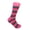 Hot Pink with Navy Blue, variant on Gray with Turquoise(Green) Color Mid-calf Stripes(Zebra Stripes) Dress Casual Socks for Men
