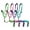 Lime Green, variant on Showman PONY Braided Nylon Cowboy Knot Rope Halter w/ Lead  (Pink)