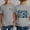Grey, variant on Cool Club Graphic Tee for Toddler Boys Summer Casual Short Sleeve Top Announcement Outfit T-Shirts Kids Short Sleeve Crewneck Solid Basic Tees Casual Tops