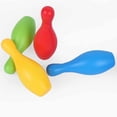 thumbnail image 2 of PENIKOKO 1 Set Bowling Set Assorted Color For Kids Intelligence Development 11.8x2.4x1.2in, 2 of 8