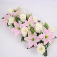 thumbnail image 3 of Xinwanna 18Pcs Artificial Flowers Fashion Delicate DIY Artificial Rose Lily Flowers for Household, 3 of 8
