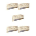 thumbnail image 2 of VONKY PVC Border Wall Corner Stick Durable And Waterproof Surface With Exquisite Workmanship Wallpaper For Living Room Decor Beige garden 5Set, 2 of 6
