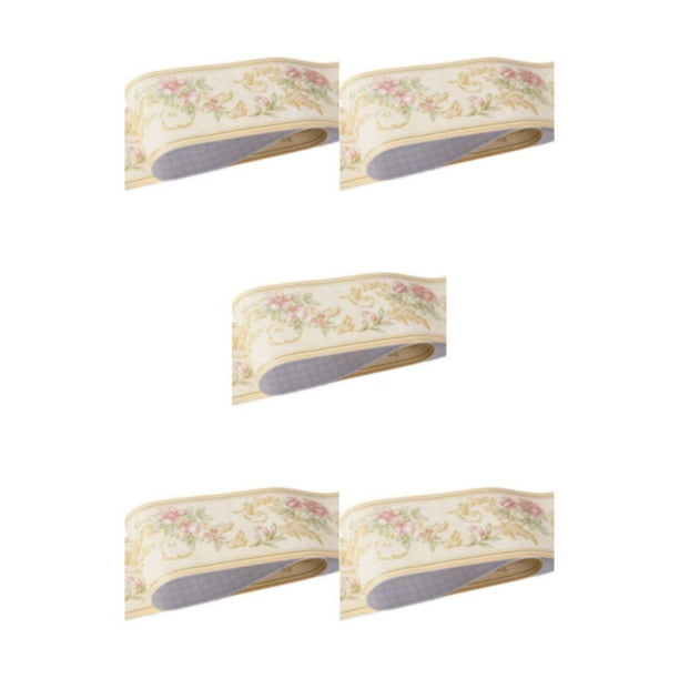 Injueey Papel tapiz impermeable para decoración de sala de estar, adhesivo estable y confiable, opciones multicolores, jardín Beige Type2 NO2