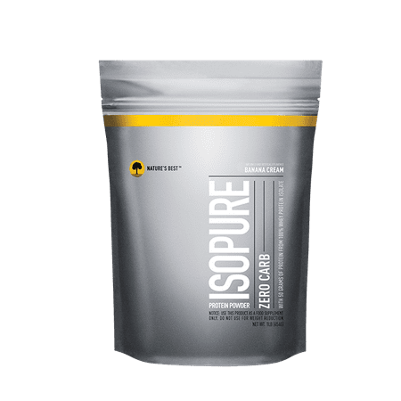 Isopure Zero Carb Protein Powder, Banana Cream, 50g Protein, 1 (Nature's Best Isopure Zero Carb)