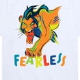 thumbnail image 3 of The Lion King - Scar Fearless - Youth Boys Short Sleeve Graphic T-Shirt, 3 of 5