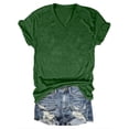 thumbnail image 4 of Sweet Home Farm V Neck T Shirts for Women Stylish And Comfortable Women's Loose Fit Shirt | Casual Tee Any Occasion Short Sleeve Shirts for Women Camouflage, 4 of 8