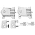 thumbnail image 2 of Sliding Door Pulley Wheel Set for Home Use Silver Iron Material Fits Window Doors Track Guide Wheel, 2 of 5