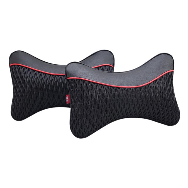 2x Asiento De Coche Suave Almohada Para El Cuello Cojín Soporte Reposacabezas Accesorios Para Asientos Sharpla Almohada del cuello del asiento del coche