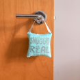 thumbnail image 2 of Pearhead Snuggle is Real Plush Door Hanger, Blue, 2 of 4
