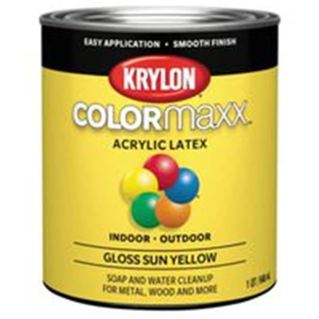 Krylon 7374002 1 qt. Sun Yellow Gloss Paint