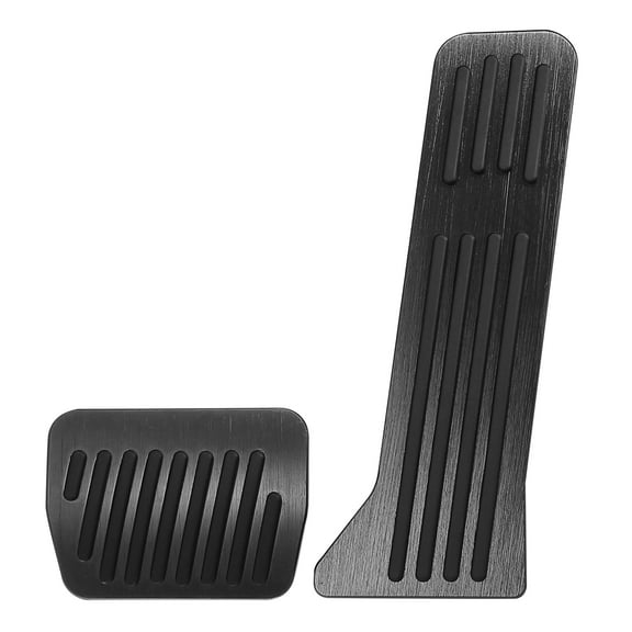 Anti Slip Car Interior Foot Pedal Pads Accelerator Gas Brake Pedal Cover Kit for Mazda 2 3 6 CX-3 CX-5 CX-9 Black