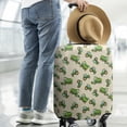 thumbnail image 2 of Cartoon Tractors Green Beige Pattern Luggage Cover Fashion Suitcase Cover Baggage Covers Fit 25-28 Inch Luggage (Go Travel), 2 of 5