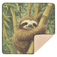 thumbnail image 6 of WOBOGO Lazy Sloth Baby Playmats Extra Large Waterproof Rollable Activity Pads for Toddlers 50×50inch, 6 of 7