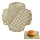 thumbnail image 1 of Uxcell 200 Pcs Hojas de Papel encerado para Alimentos, 7 x 7 Pulgadas Hojas de Papel para Envolver a Prueba de Grasa, Forros de Cesta de Alimentos a Cuadros para Sándwiches, Hamburguesas y Pan, Marrón, 1 of 7