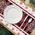 thumbnail image 4 of Christmas Placemats Set Of 4,Christmas Placemats For Dining Table,Christmas Placemat Table Mat Christmas Home Living Room Decoration Placemat, 4 of 7