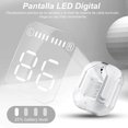 thumbnail image 2 of Audífonos Inalámbricos Bluetooth 5.3 de Transparente Auriculares con Microfono y Cargador USB+PD Tipo-C 33W Ehuebsd  para iPhone Samsung Huawei Laptop, 2 of 8