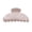 C, variant on Hair Claw Curved Tooth Design Jelly Color Back Head Hair Clip Large Shark Hair Claw Large Updos Half-Tied Styles Hair Accessories