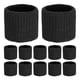 thumbnail image 1 of Uxcell 12PCS Bandas de sudor deportivas, muñequeras de algodón absorbentes para entrenamiento/baloncesto/correr [Negro, 5cm de ancho], 1 of 7