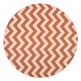 thumbnail image 7 of SAFAVIEH Courtyard Bailey Chevron Indoor/Outdoor Runner Rug, Terracotta/Beige, 2'3" x 8', 7 of 7