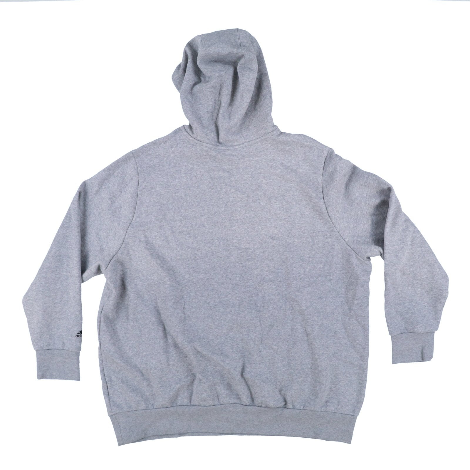 Adidas Women's Trendy Plus Size Pullover Hoodie Logo Medium Grey Heather New