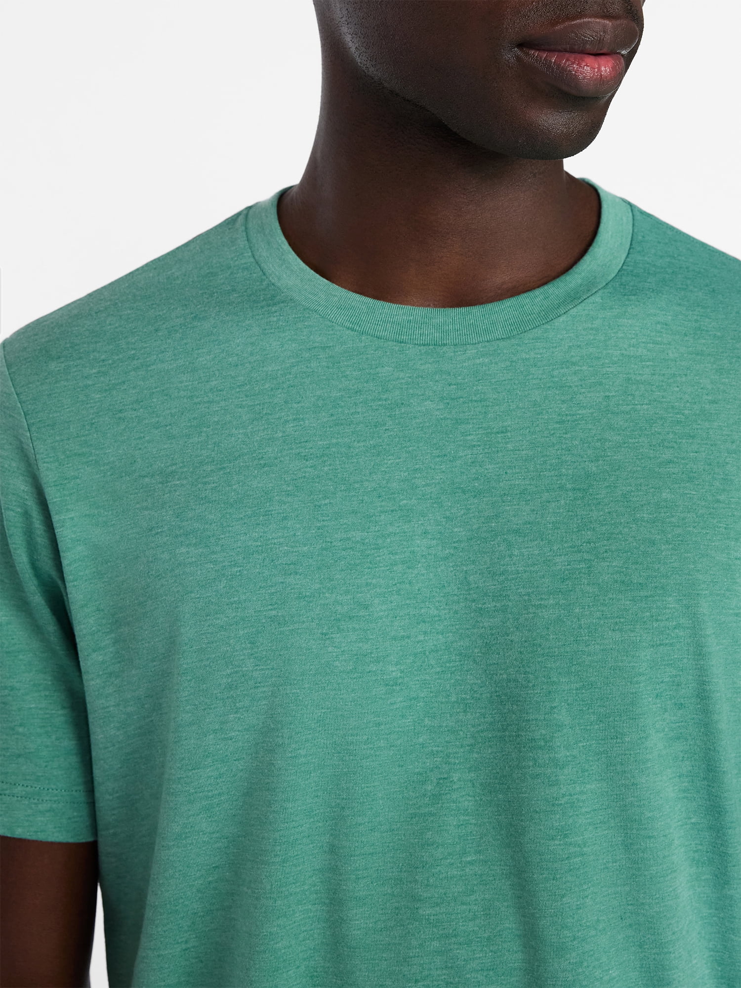 George Men's and Big Men's Classic Fit Crewneck Tee with Short Sleeves, Sizes XS-3XL