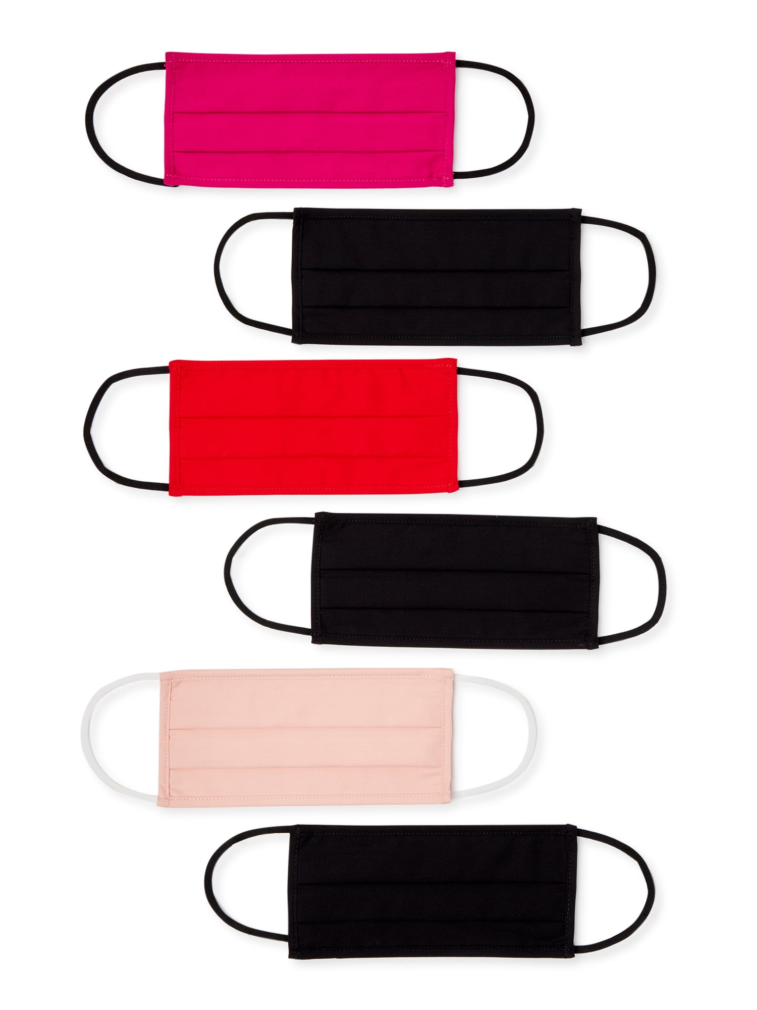 Adult Reusable Face Masks, 6Pack