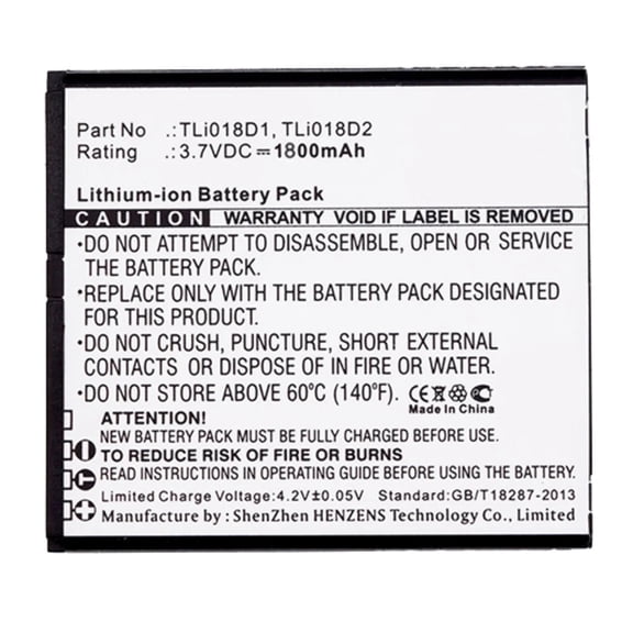 Batteries N Accessories BNA-WB-L1550 Wireless Router Battery - Li-Ion, 3.7V, 1800 mAh, Ultra High Capacity Battery - Replacement for Alcatel TLi018D1 Battery