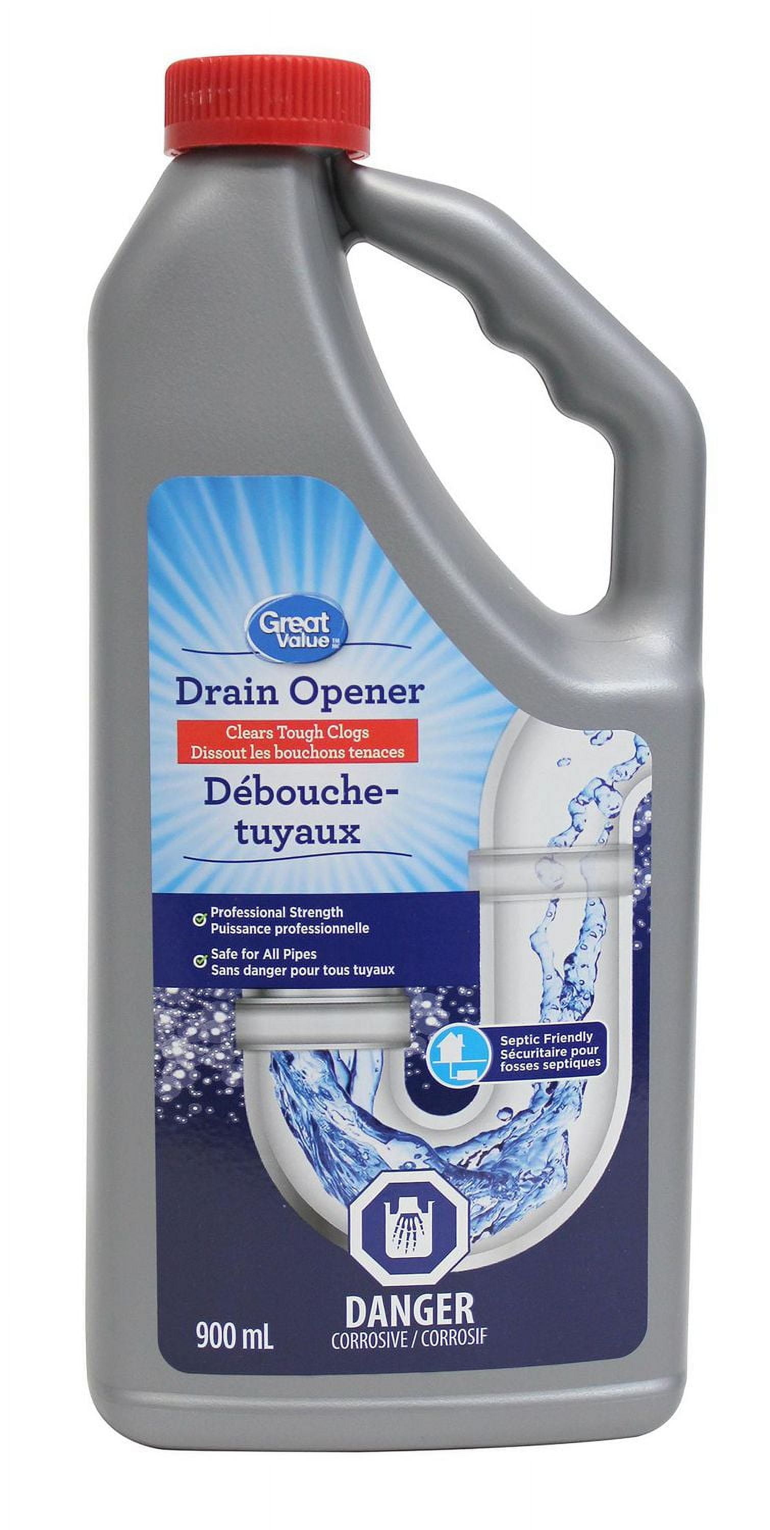 Great Value Drain Opener, 900 mL